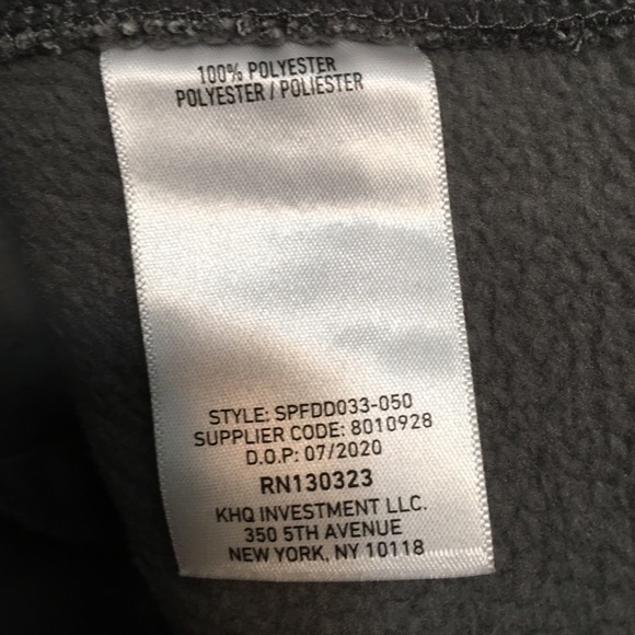 Spyder Grey 1/4 Zip Tech Jacket NWT - Picture 10 of 10